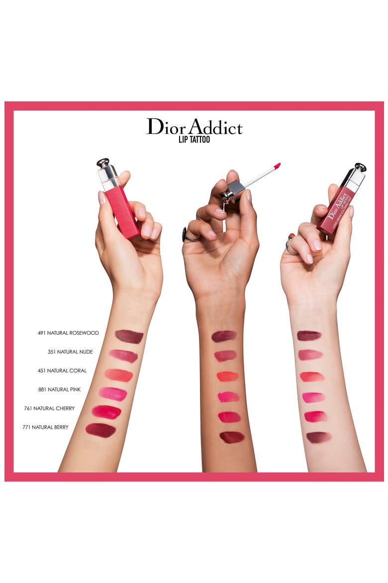 Addict Lip Tattoo Long-Wearing Liquid Lip Stain, Alternate, color, 621 NATURAL ALMOND