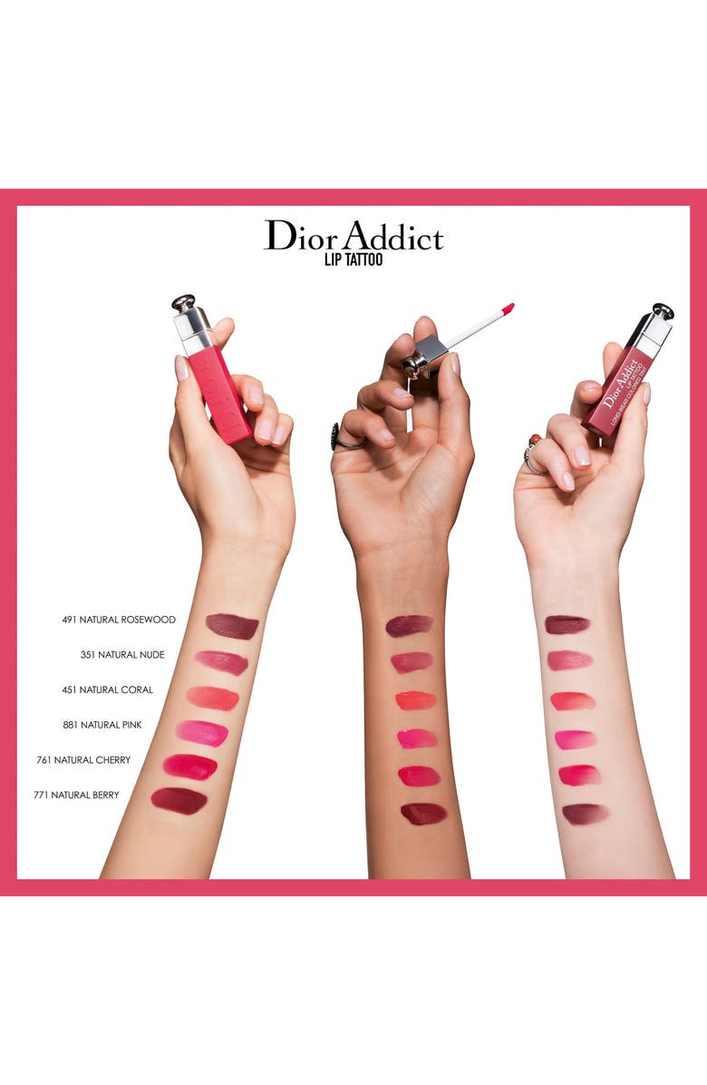 DIOR Addict Lip Tattoo Long-Wearing Liquid Lip Stain, Alternate, color,