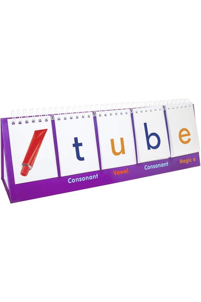 Language Arts and Learning Blends Educational Flash Cards, Alternate, color, Multicolored