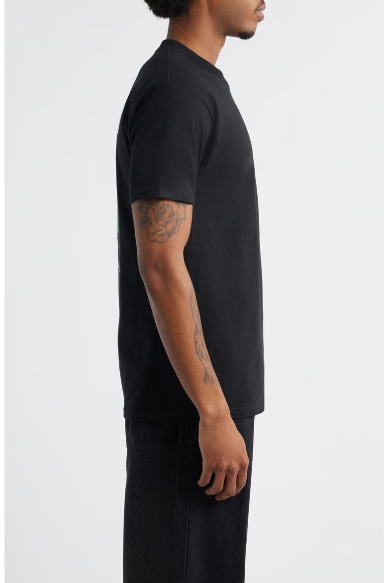 I Will Obey Cotton Logo T-Shirt, Alternate, color, BLACK