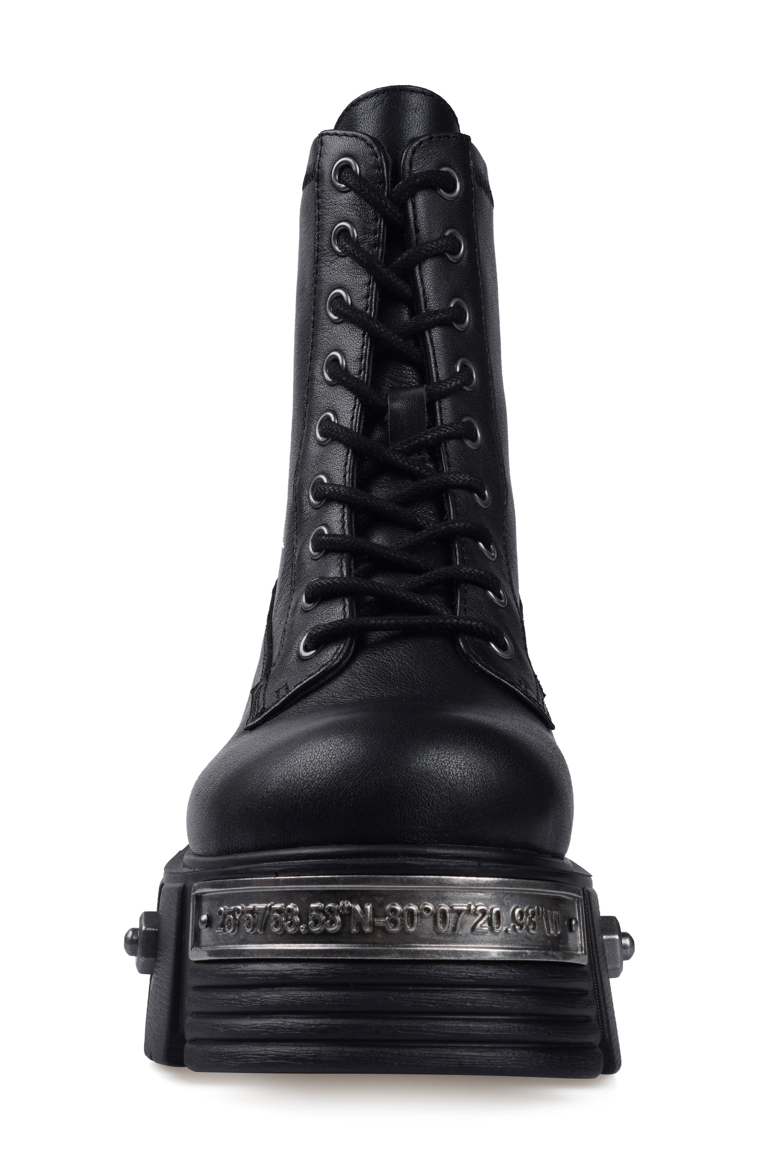 ZIGI Sharifa Platform Combat Boot, Alternate, color, 
