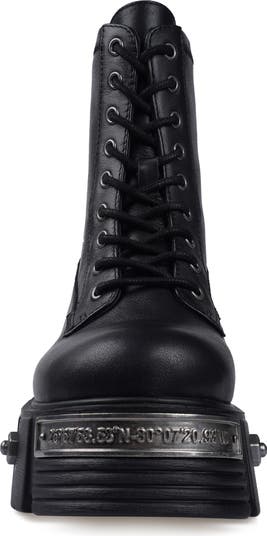 Sharifa Platform Combat Boot