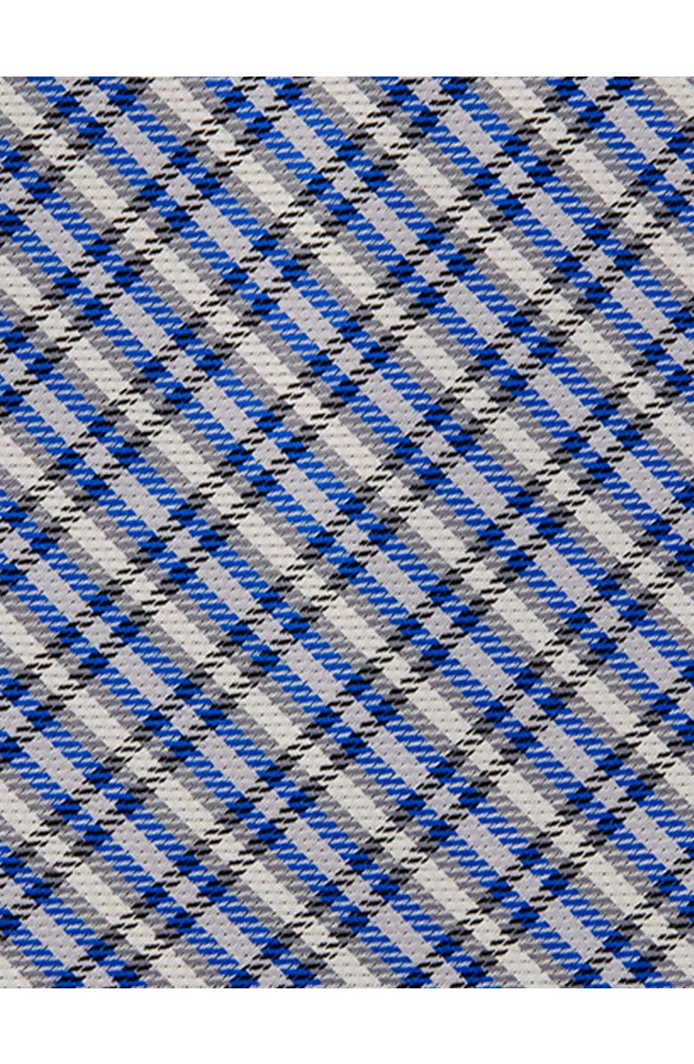 Synrgy by DXL Big & Tall Double Grid Tie, Alternate, color, Blue