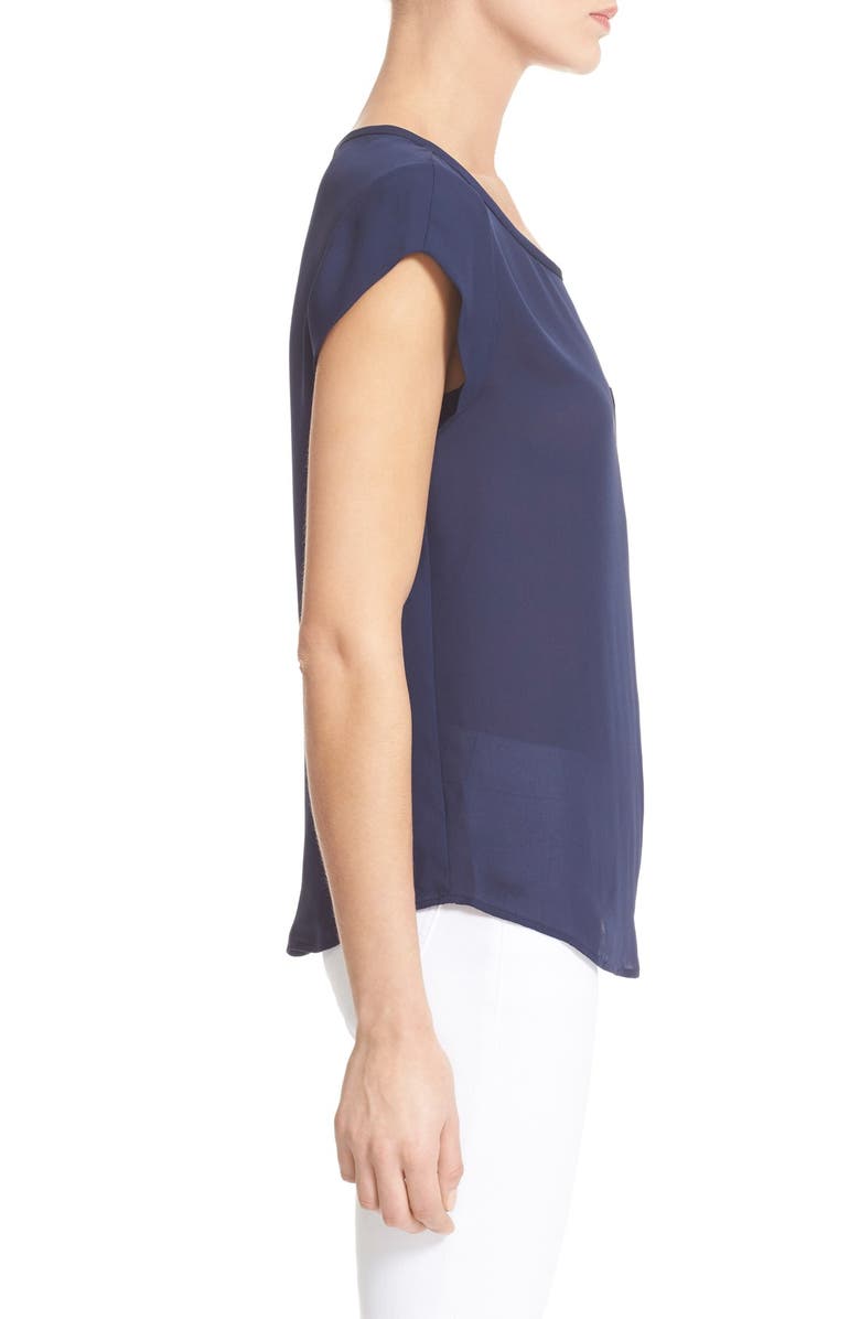 Joie 'Rancher' Silk Pocket Top, Alternate, color, 