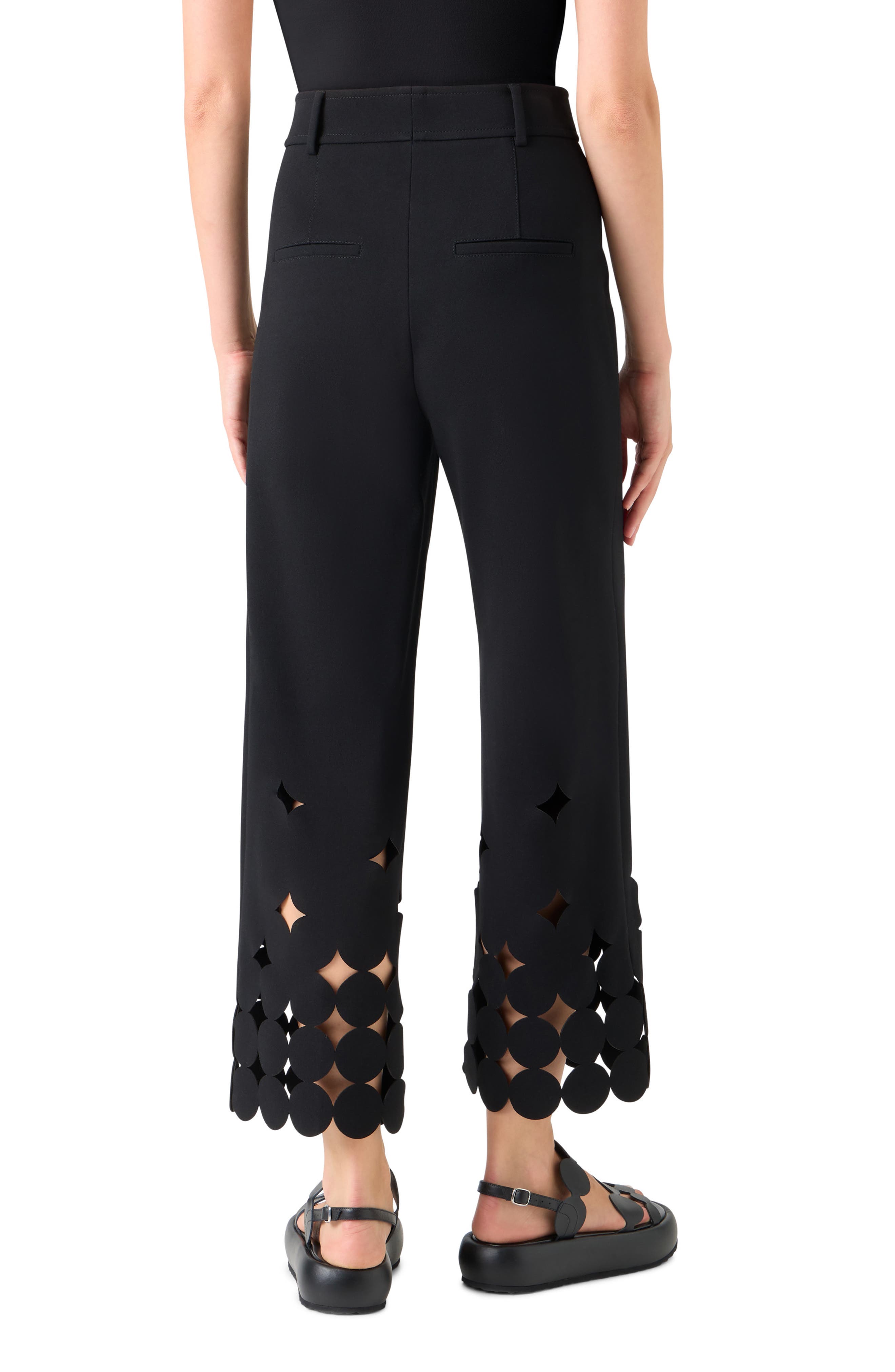 Dot Cutout Pants - image 2