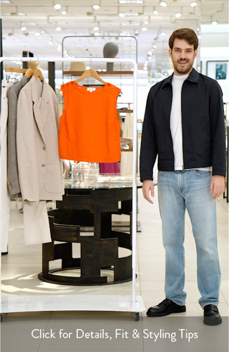 Cara Sleeveless Linen Top, sales video thumbnail