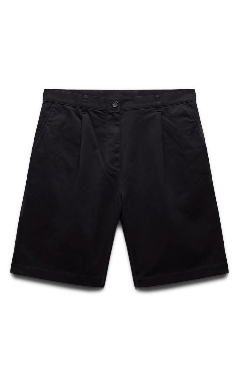 Reigning Champ Sophomore Relaxed Fit Pleated Cotton Twill Chino Shorts, Alternate, color,