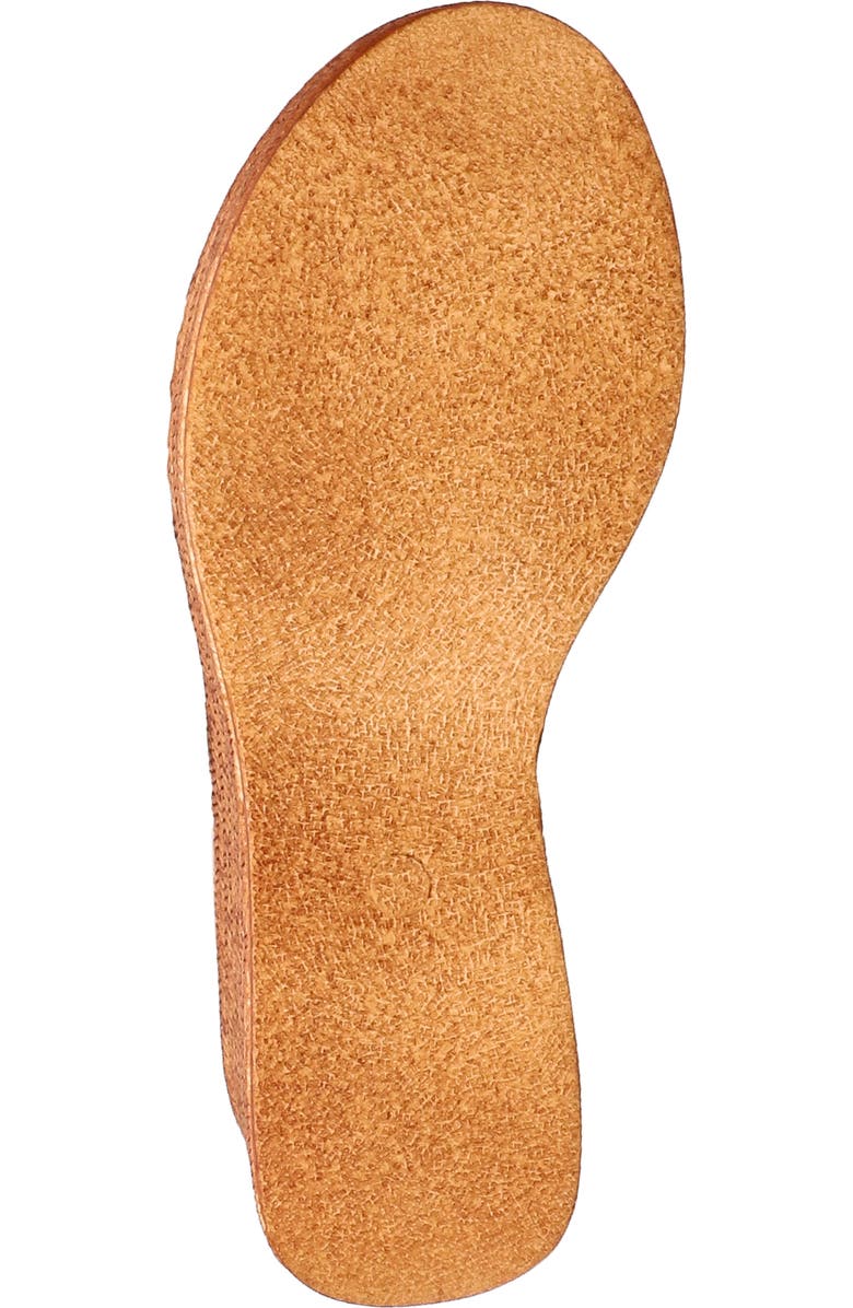 Bella Vita Kea Espadrille Wedge Sandal, Alternate, color, Natural Floral Raffia-Leather