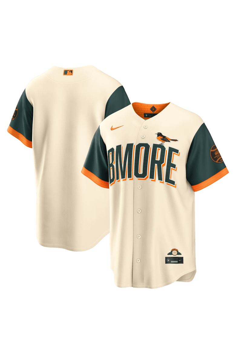 Men's Nike  Cream Baltimore Orioles 2026 City Connect Stadium Jersey, Main, color, Cream