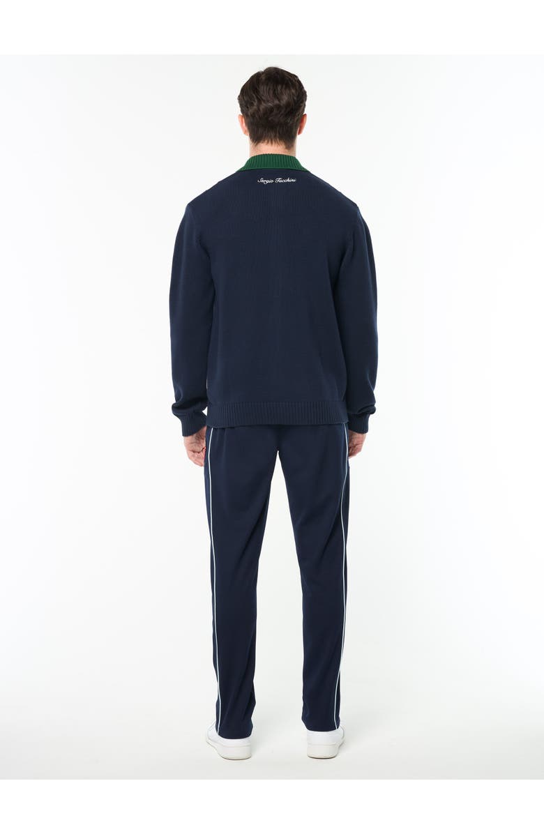 Sergio Tacchini Bruni Knit Cardigan, Alternate, color, Maritime Blue