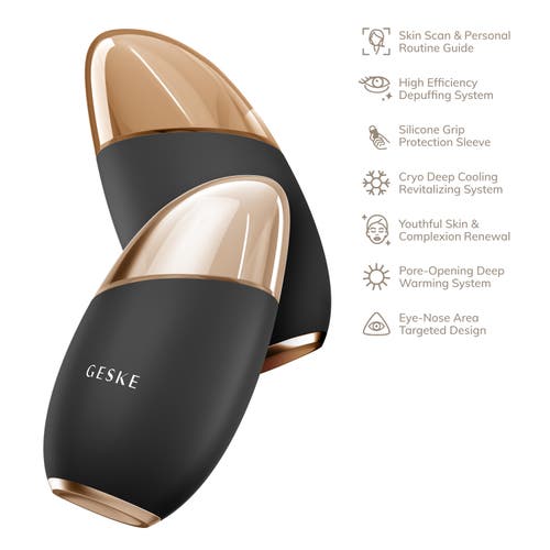 Geske Smartappguided Cool & Warm Eye & Face Massager | 7 In Gray