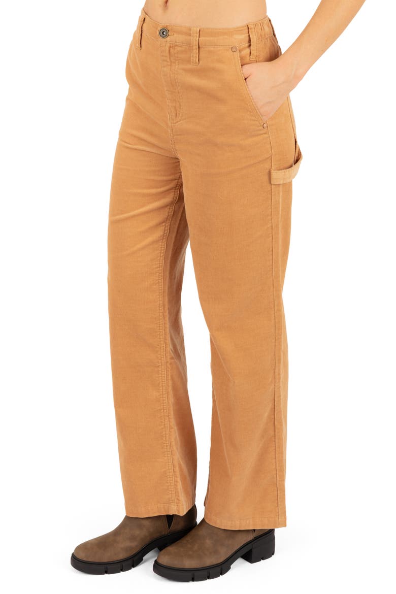 Generation Corduroy Straight Leg Pants, Alternate, color, TAN
