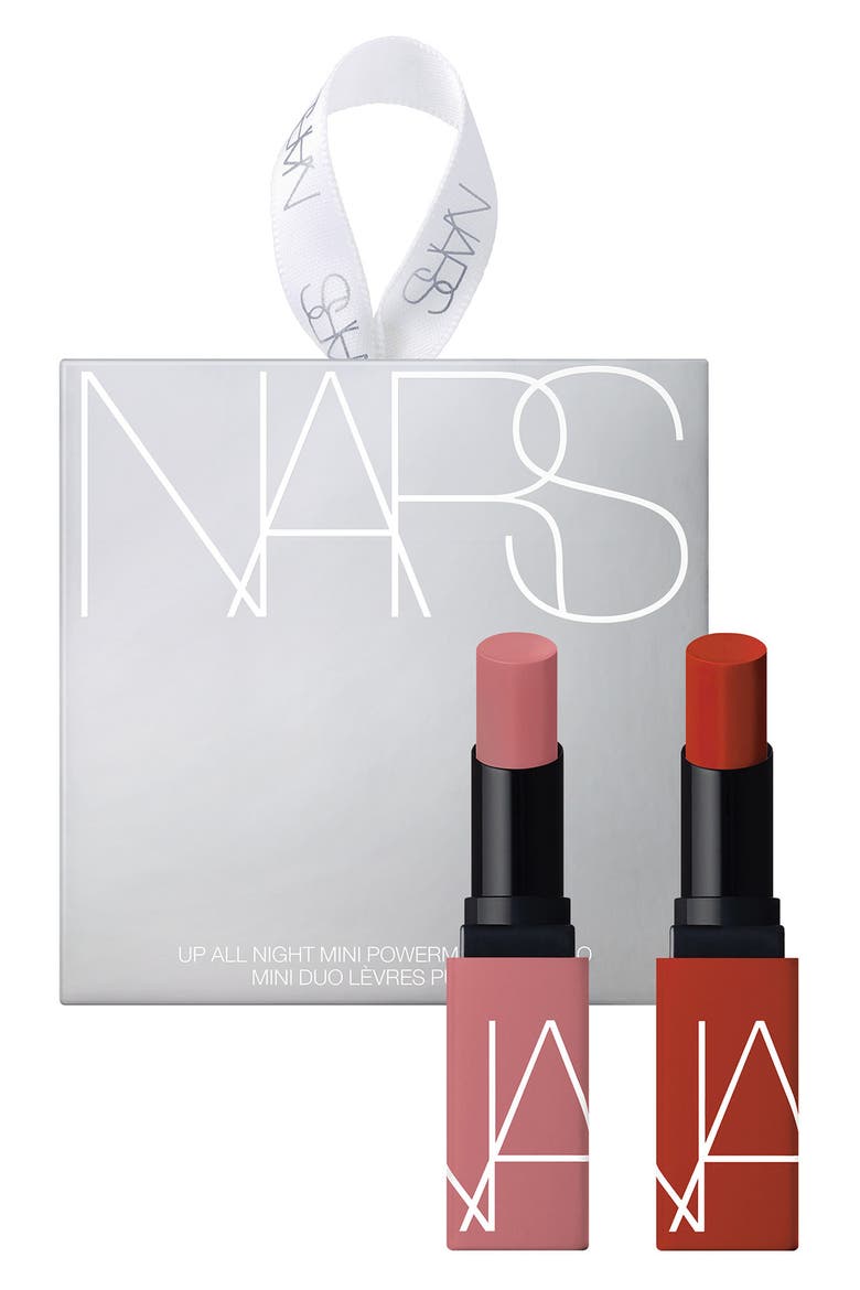 Up All Night Powermatte Lipstick Duo, Main, color, NO COLOR