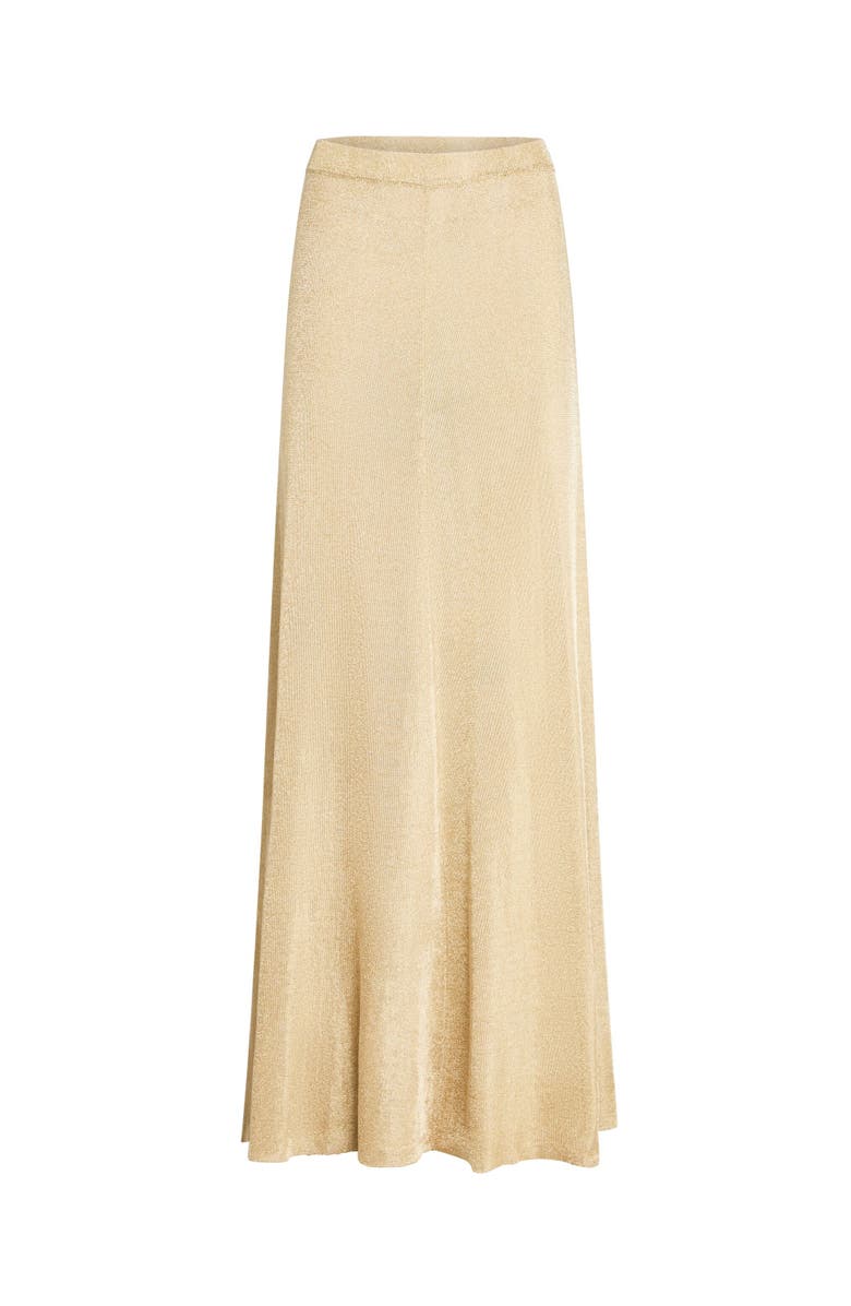 SER.O.YA Alice Metallic Knit Maxi Skirt, Alternate, color, 