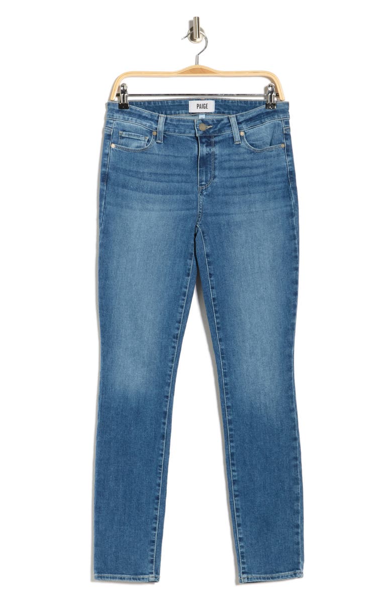 PAIGE Skyline Skinny Jeans, Main, color, Janece