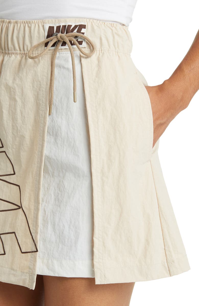 Nike Tracksuit Drawstring Waist Skirt, Alternate, color,