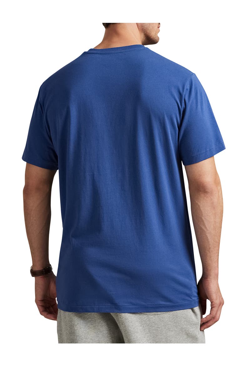 Big & Tall Script Graphic Tee, Alternate, color, NIGHT NAVY
