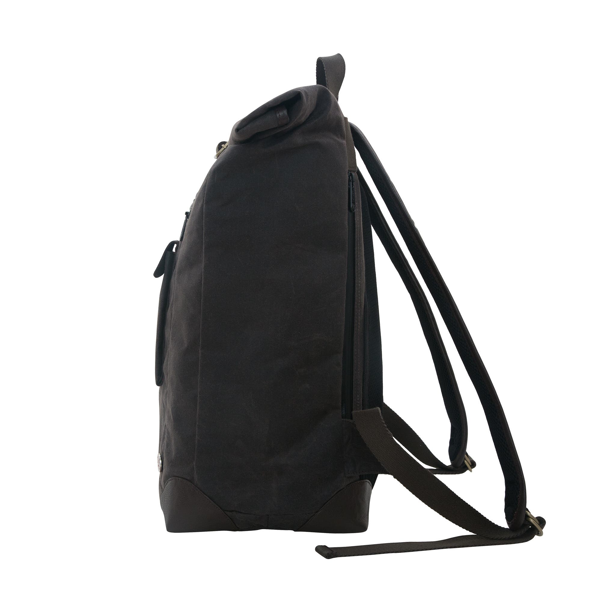 Token Waxed Montrose Backpack, Alternate, color, Dark Brown