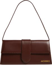 Jacquemus Long Le Bambino Leather Shoulder Bag