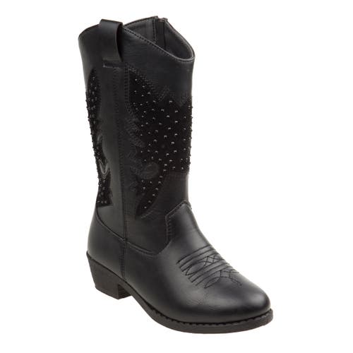 Kensie Girl Zip Up Boot With Heel