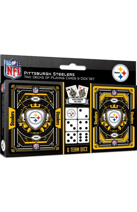 Pittsburgh Steelers Playing Cards & Dice