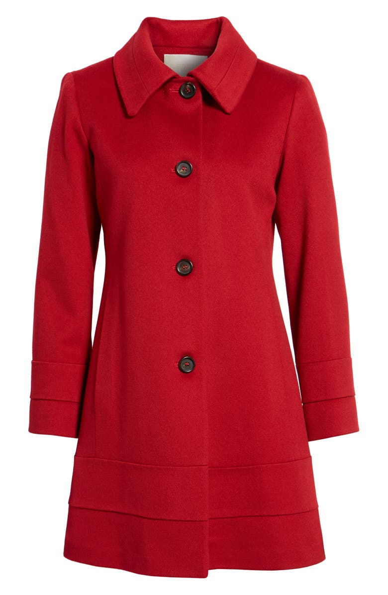 Fleurette Wool Coat, Alternate, color,