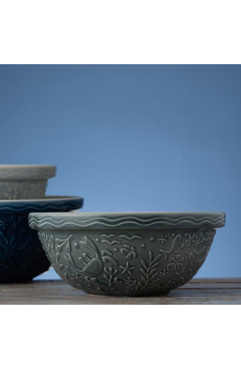 MASON CASH Nautical Collection Crab Size 18 Mixing Bowl, 2.85 Quart, Alternate, color, Green