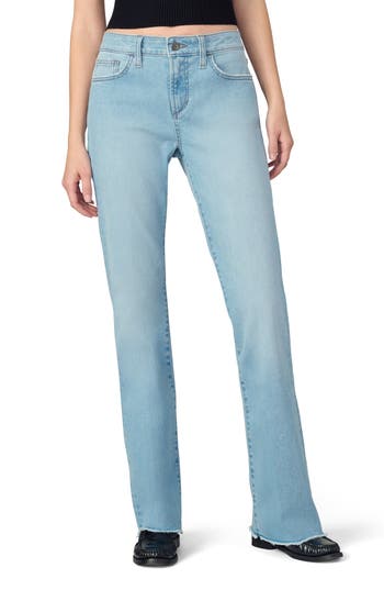 Shop Joe's Frayed Mid Rise Bootcut Jeans