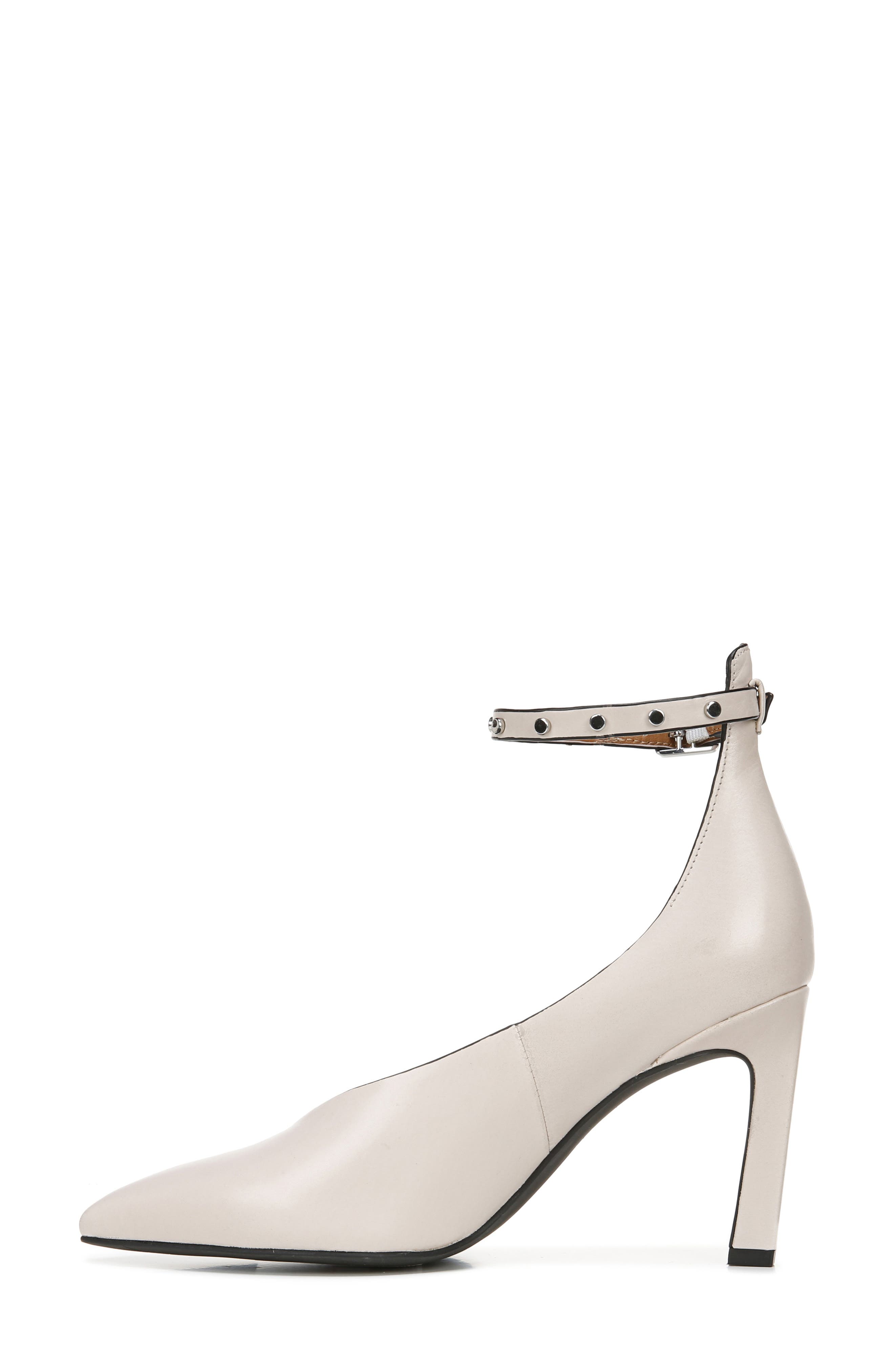 SARTO by Franco Sarto Sarah Ankle Strap Pump, Alternate, color, Soft Grey Leather