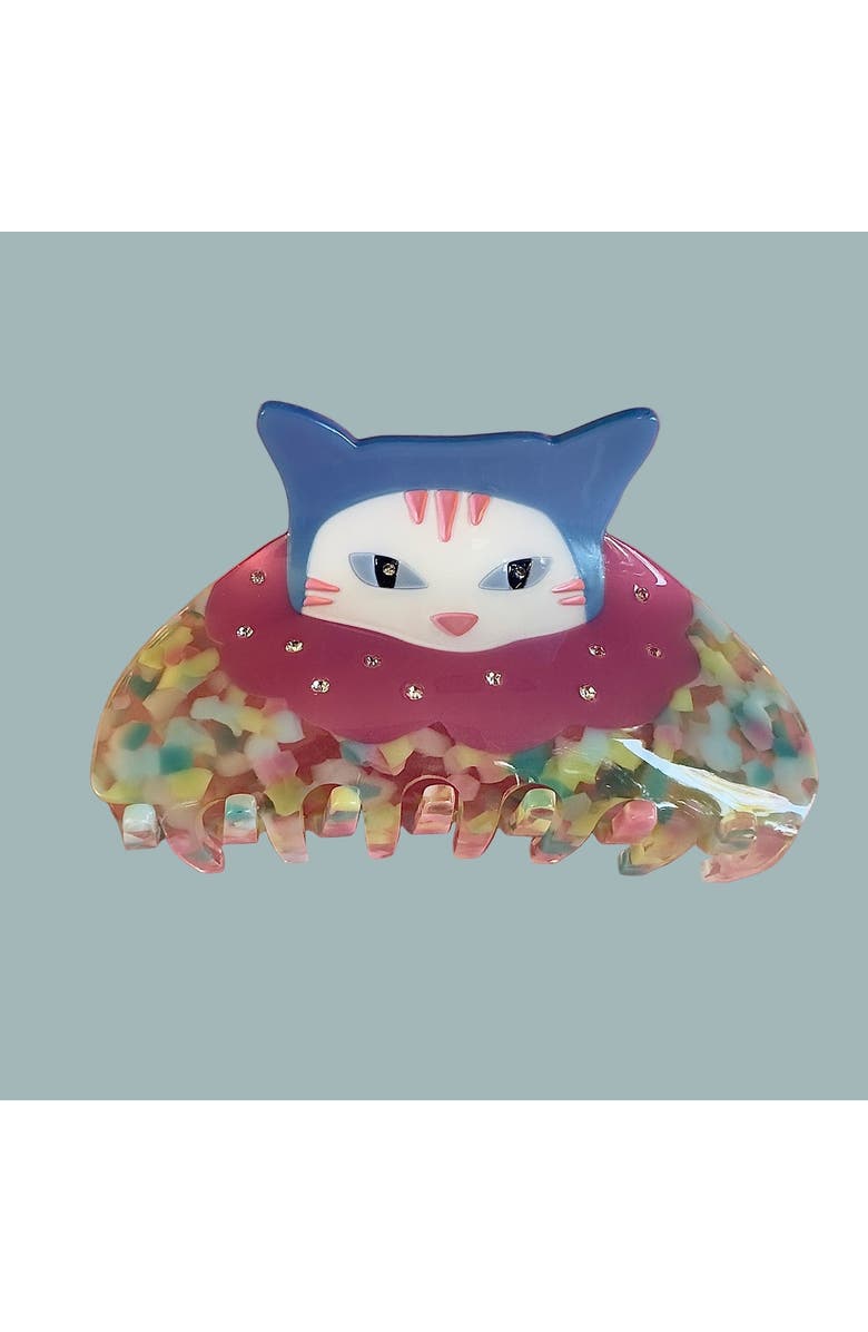 Centinelle Confetti Cat Clown Hair Claw, Alternate, color, Multi