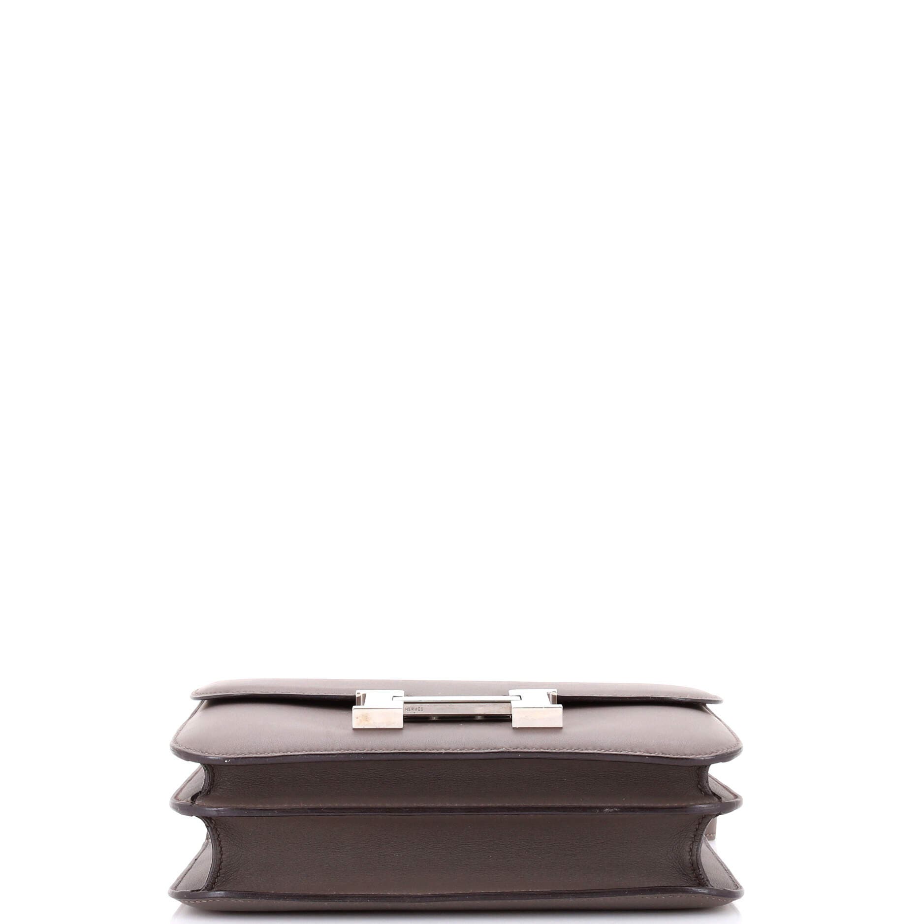 Pre-Owned Hermes Constance Bag Swift 24, Alternate, color, Etain