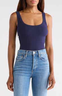 Good American Rib Tank Bodysuit