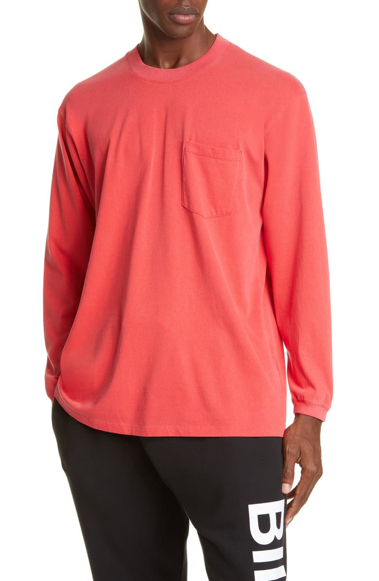 BILLY Los Angeles Long Sleeve Pocket T-Shirt, Main, color,