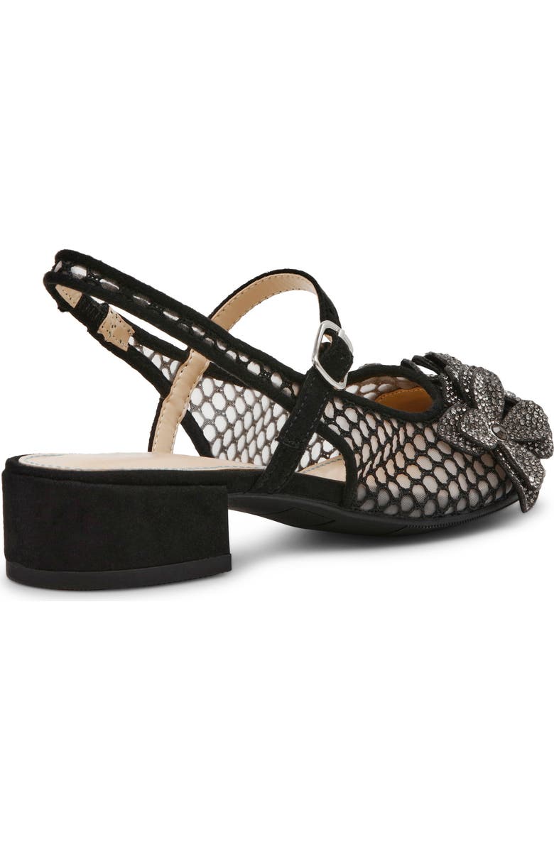 Betsey Johnson Kids' Sofya Slingback Pump, Alternate, color, Black