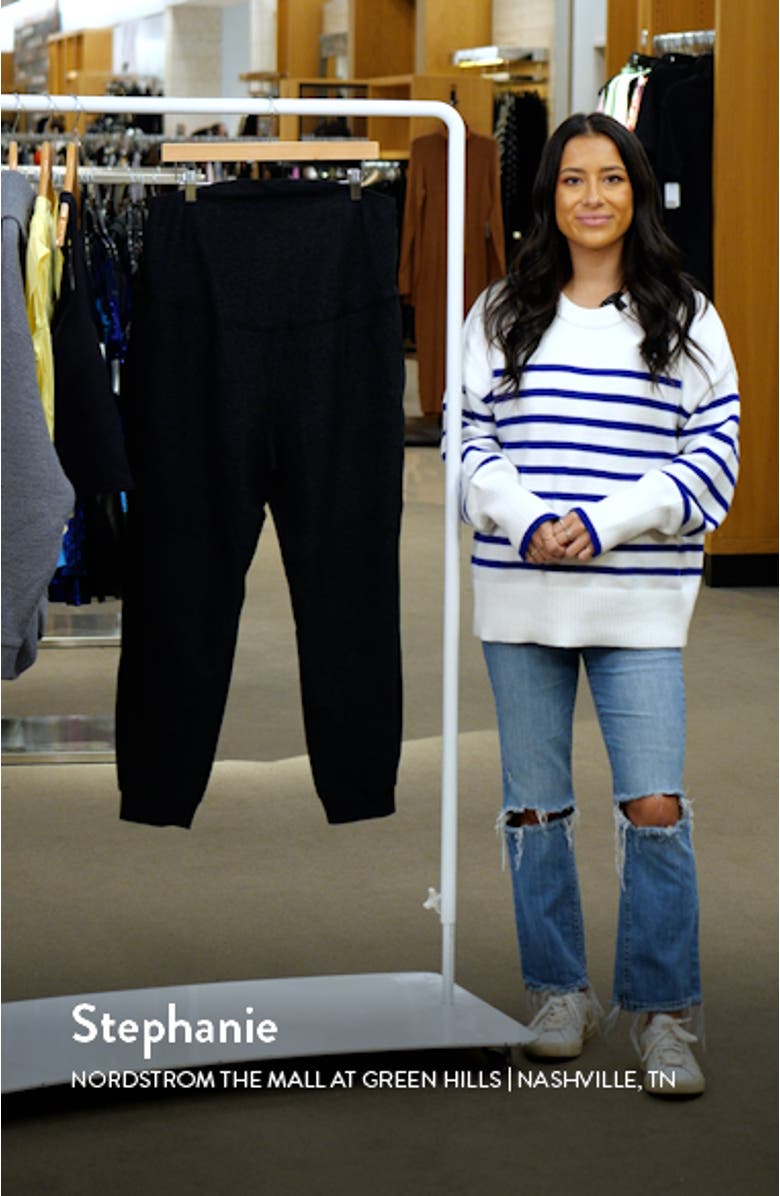 Spacedye Maternity Joggers, sales video thumbnail