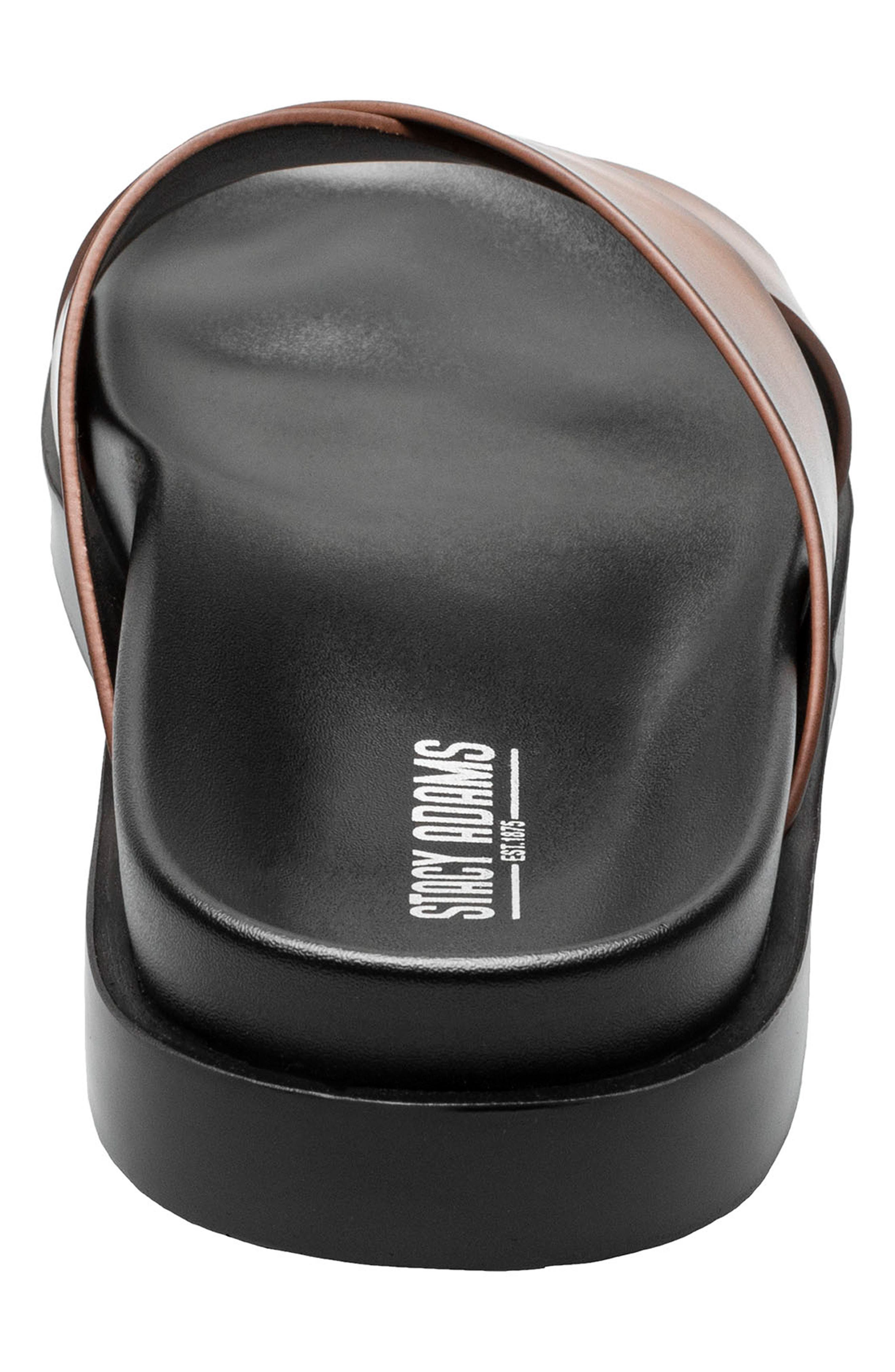 Stacy Adams Montel Slide Sandal, Alternate, color, Cognac