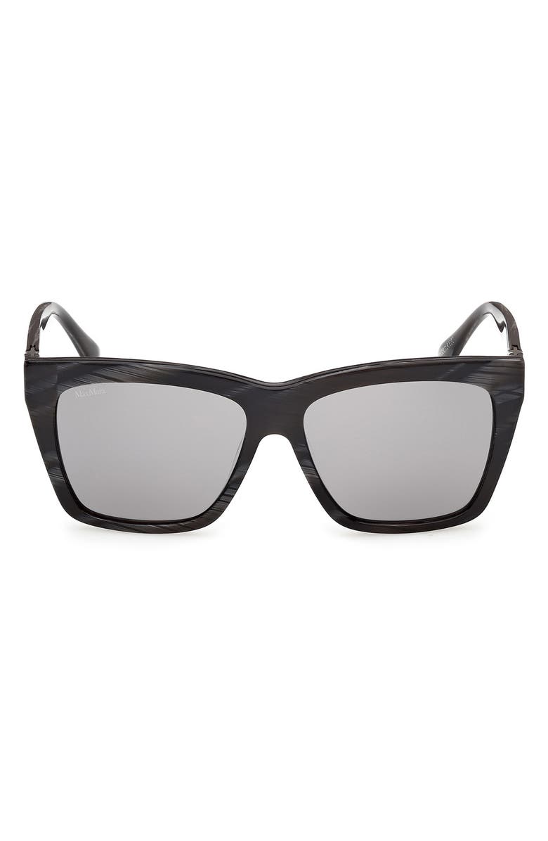 Max Mara 54mm Navigator Sunglasses, Main, color, 