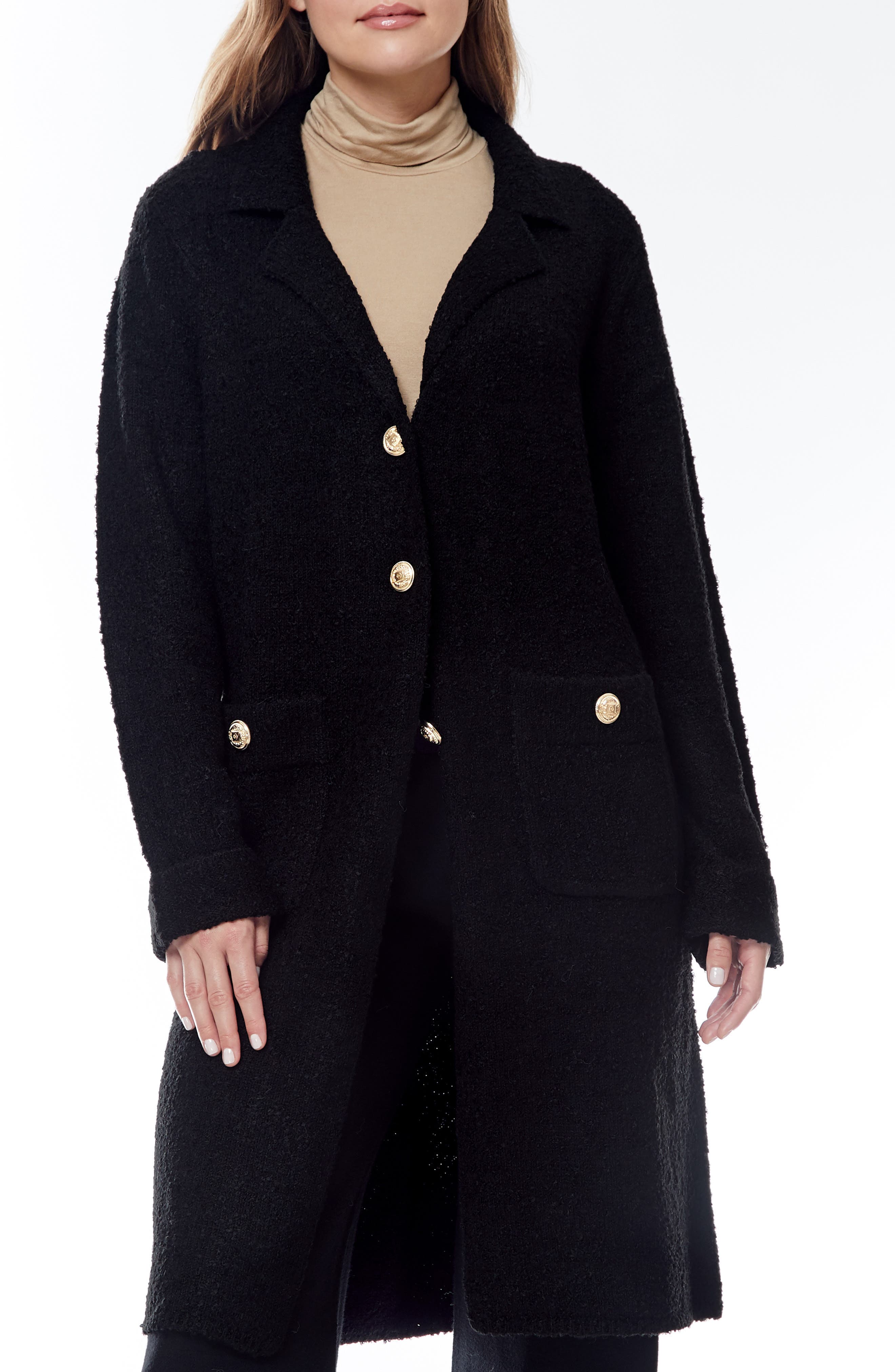 BY DESIGN Whitney Bouclé Cardigan