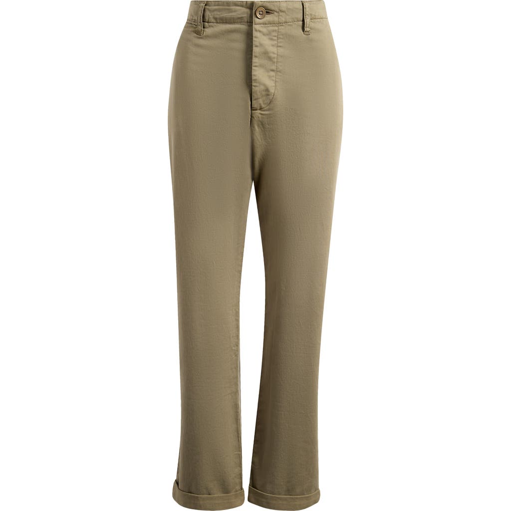 Current Elliott Current/elliott The Orginal Fling Cuff Straight Leg Pants