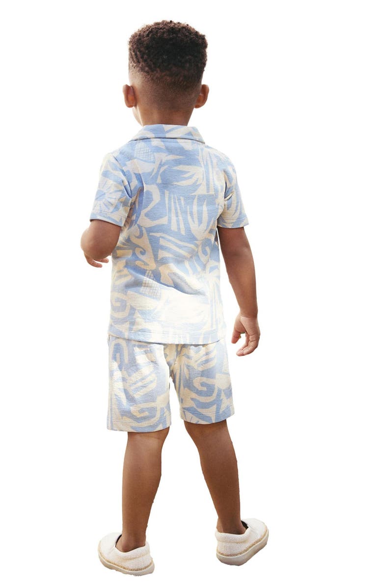 NEXT Kids' Graphic Print Shirt & Shorts Set, Alternate, color, 