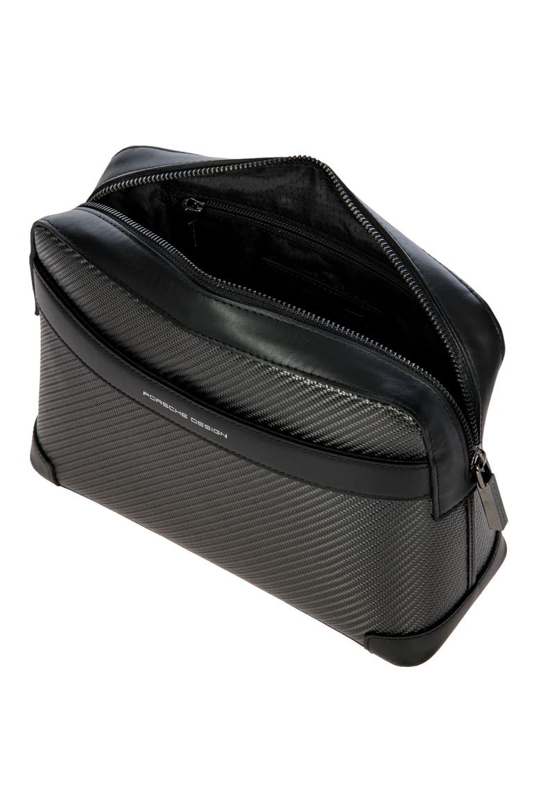 Carbon Washbag, Alternate, color, Black