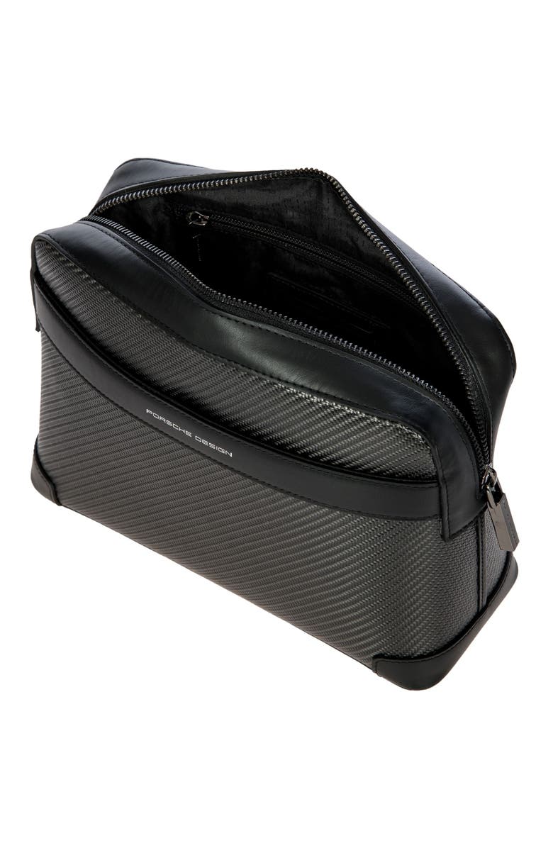 Porsche Design Carbon Washbag, Alternate, color, Black