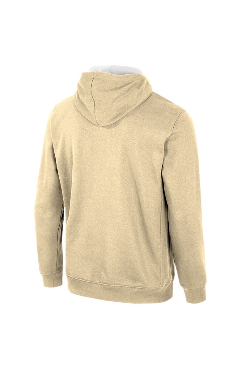 COLOSSEUM Men's Colosseum Gold Georgia Tech Yellow Jackets Team Half-Zip Pullover Hoodie, Alternate, color, 