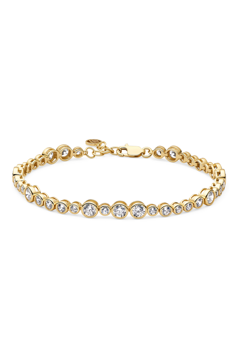 Bracelet Sardinien Altro, Main, color, 18K Gold Plated / White