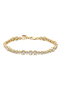  18K Gold Plated / White