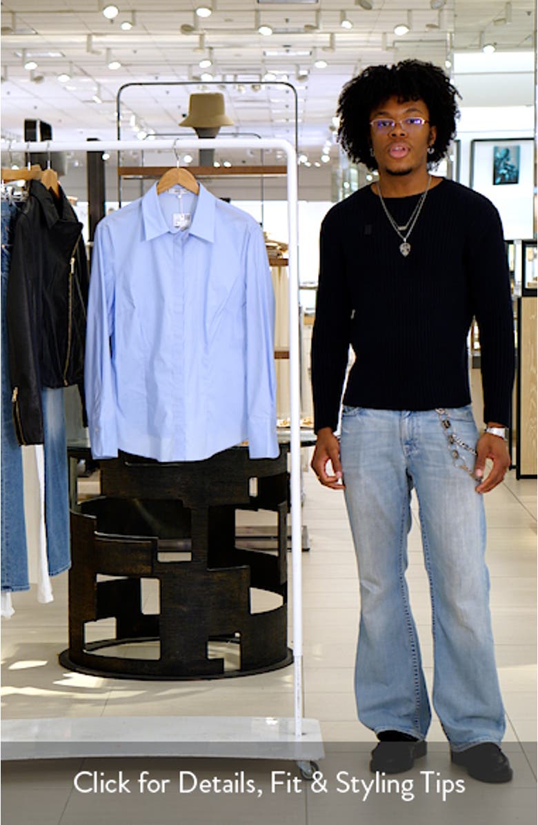 Cotton Button-Up Shirt, sales video thumbnail