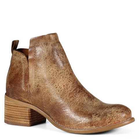 WIN DOE Vintage leather bootie