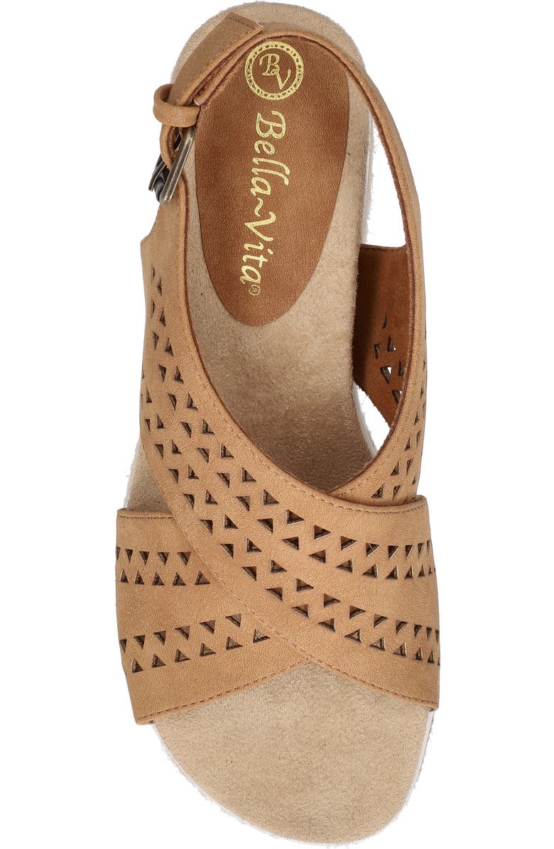 Bella Vita Cosette Slingback Espadrille Sandal, Alternate, color, Tan