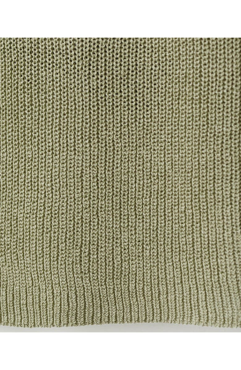 MANGO Top Knot Sleeveless Top, Alternate, color, Aqua Green