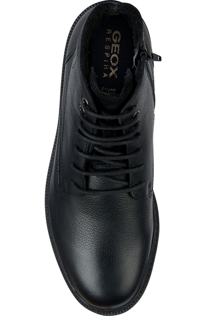 Geox Ghiacciaio Water Resistant Leather Lace-Up Boot, Alternate, color,